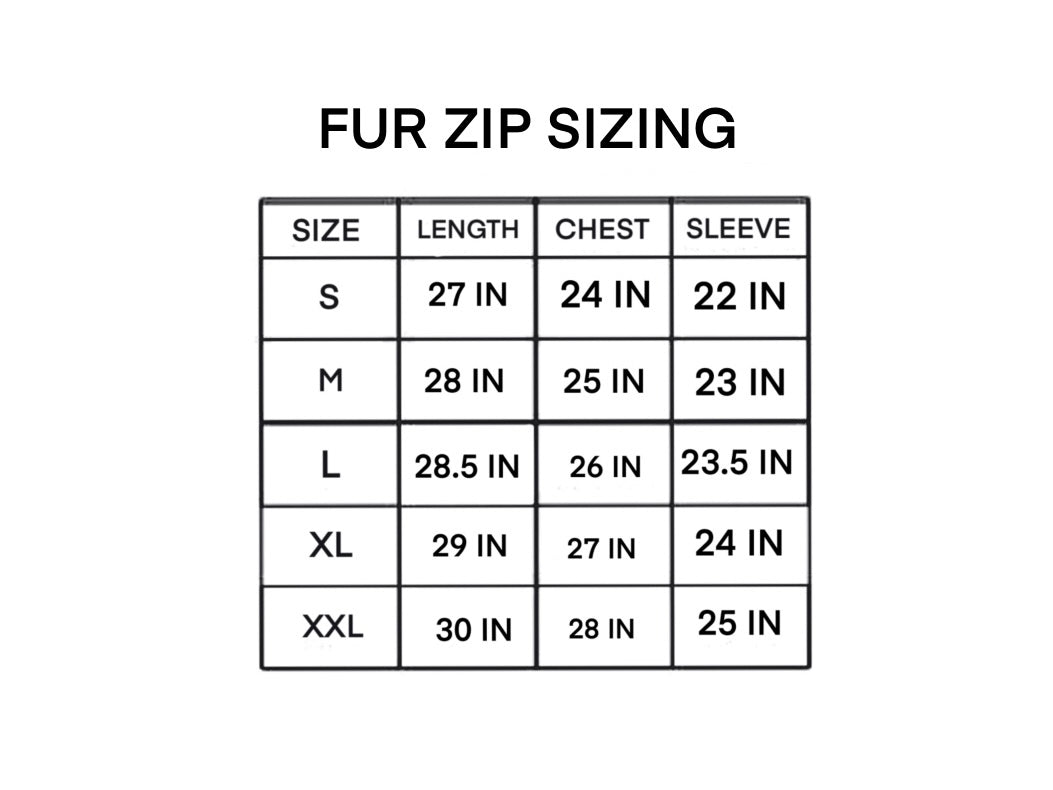 “detachable” fur zip bundle