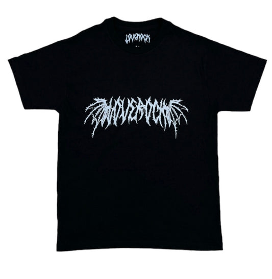 loverock logo tee v2 black