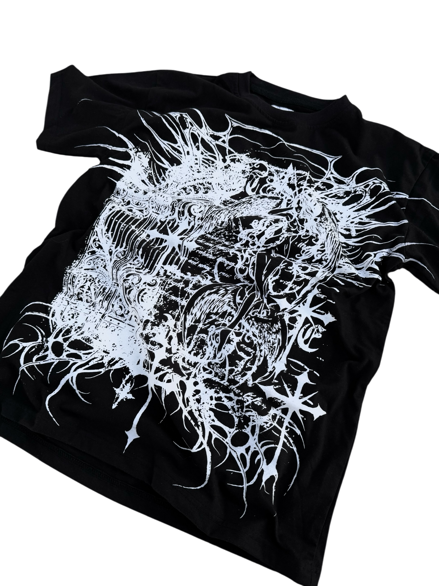 “divine angels” tee black