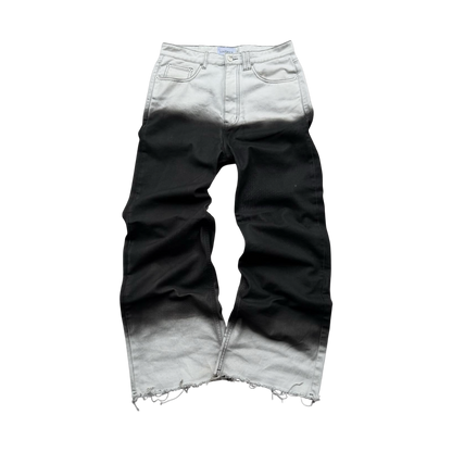 noir et blanc denim*