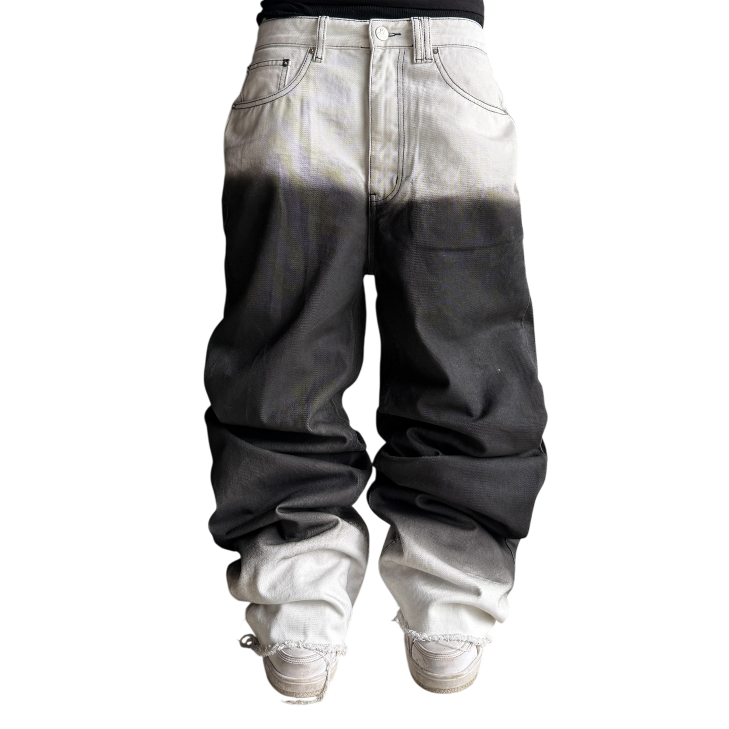 noir et blanc denim*
