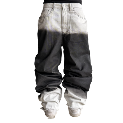 noir et blanc denim*