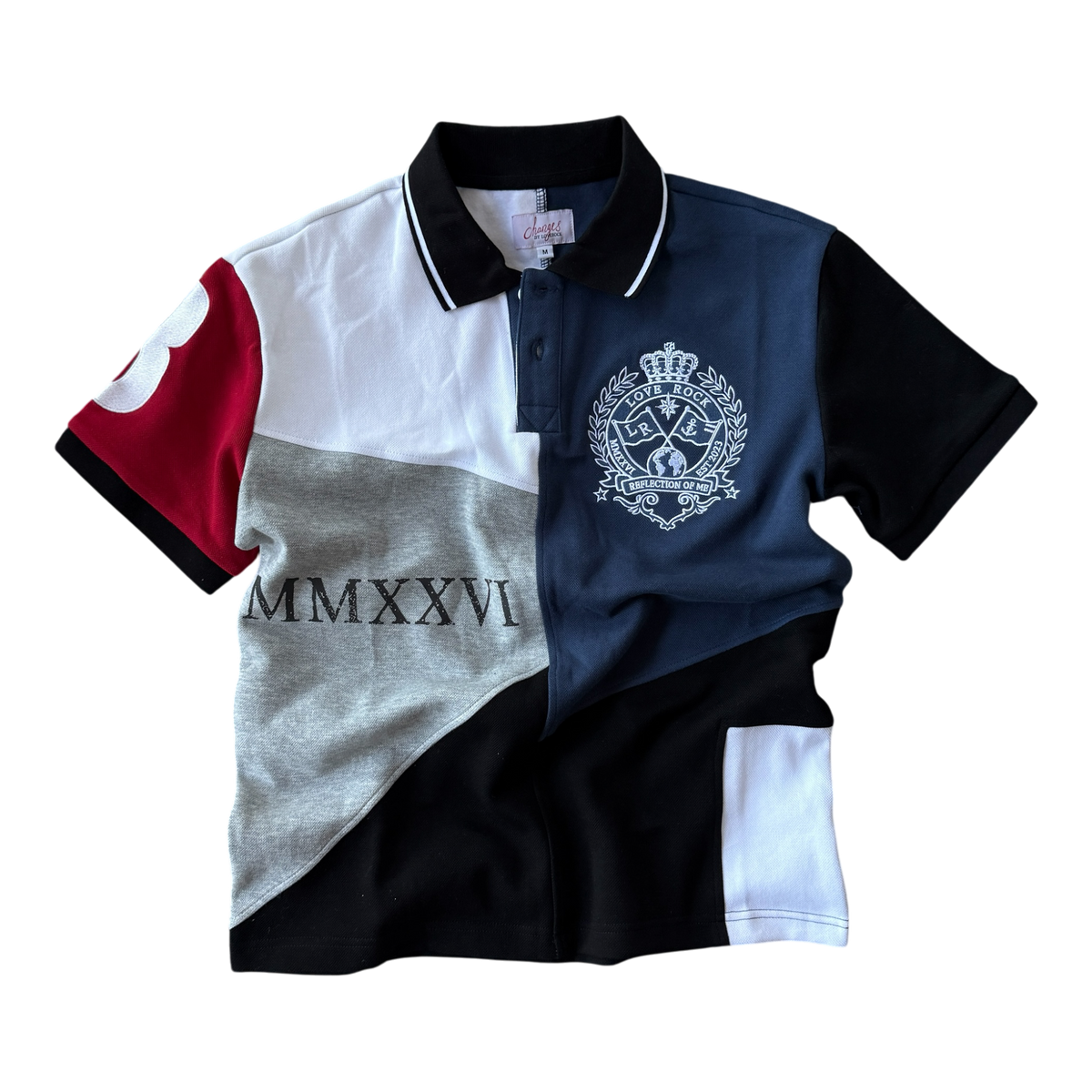patchwork polo