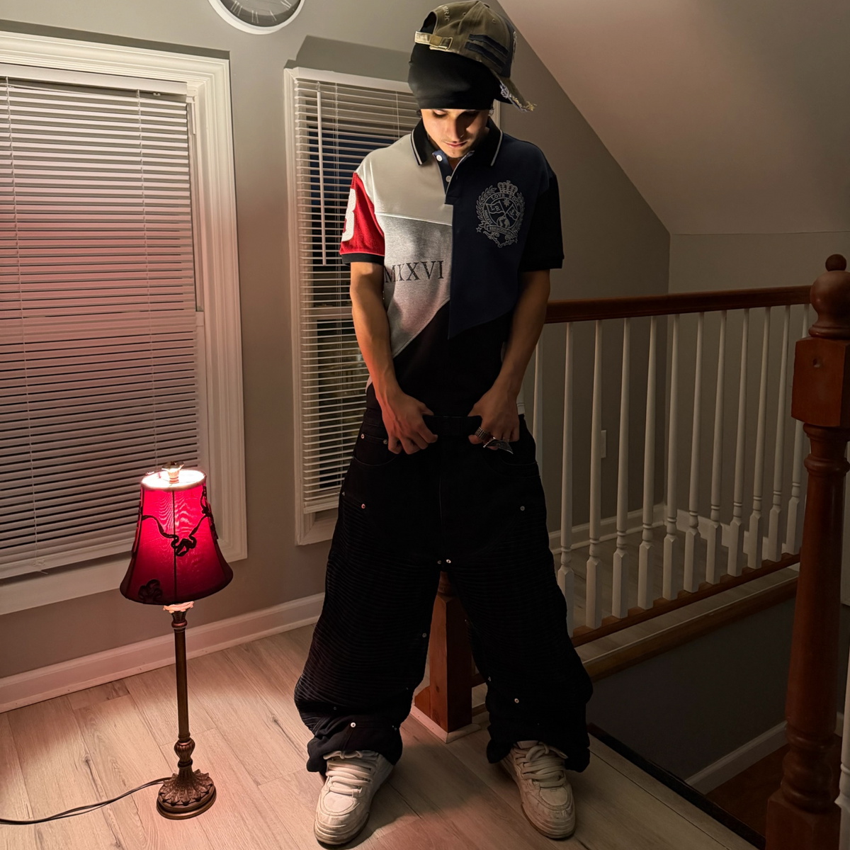 patchwork polo