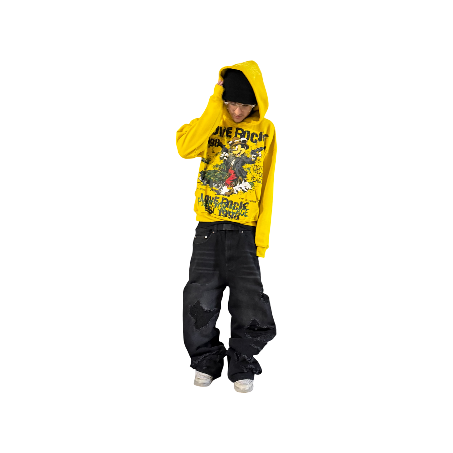 peace4mickii hoodie*
