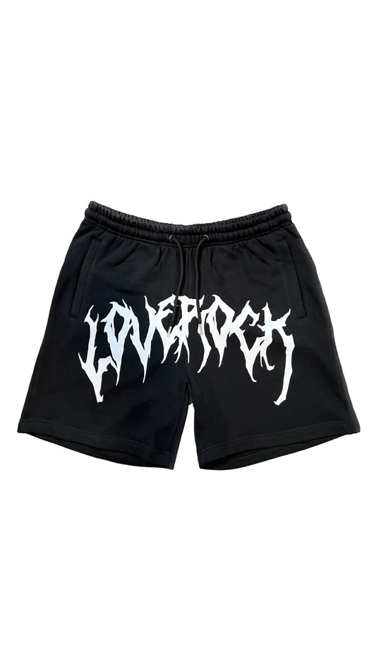 loverock jogger shorts (white)